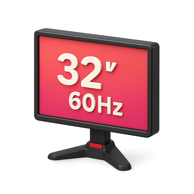 32 inch 60Hz Gaming Monitor