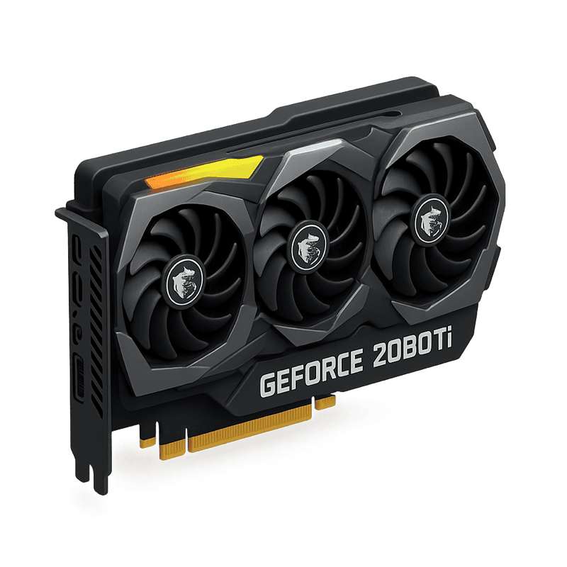 MSI GeForce RTX 2080 Ti 11 GB GAMING X TRIO Video Card