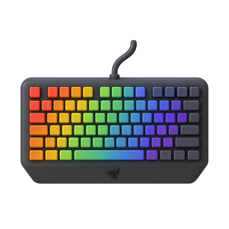Razer BlackWidow Tournament Edition Chroma V2 RGB Wired Gaming Keyboard
